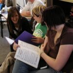 Lauren Samuels with script