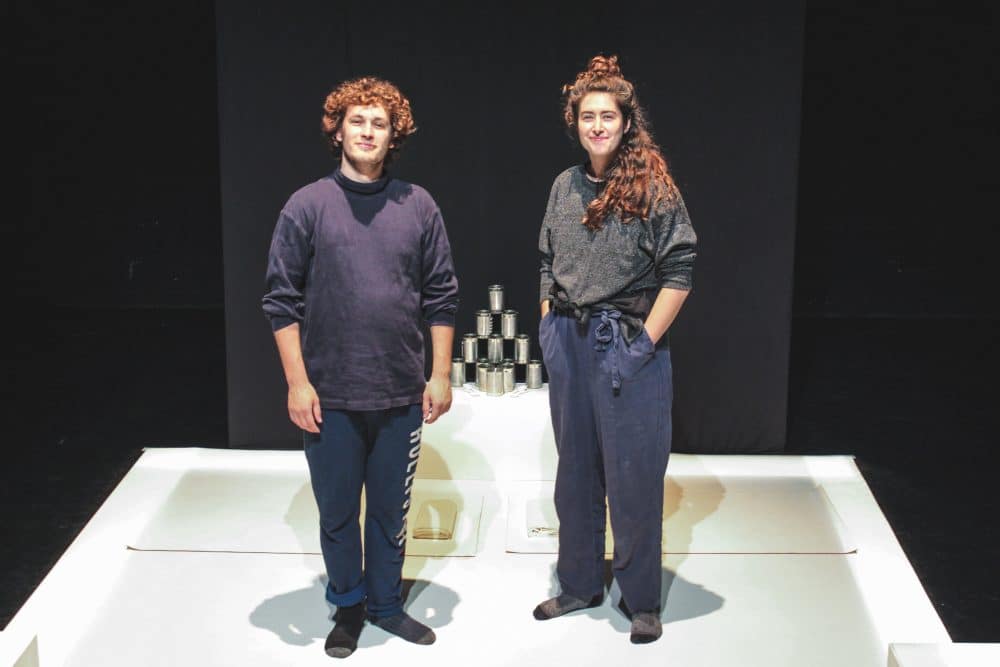 Love Lab performers Michael Rivers and Harriet Barrow
