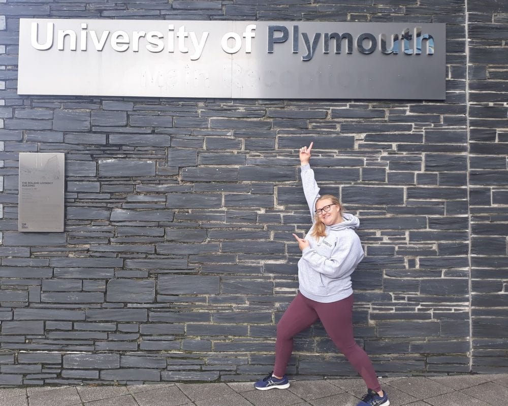 Ellie Upstone at Uni
