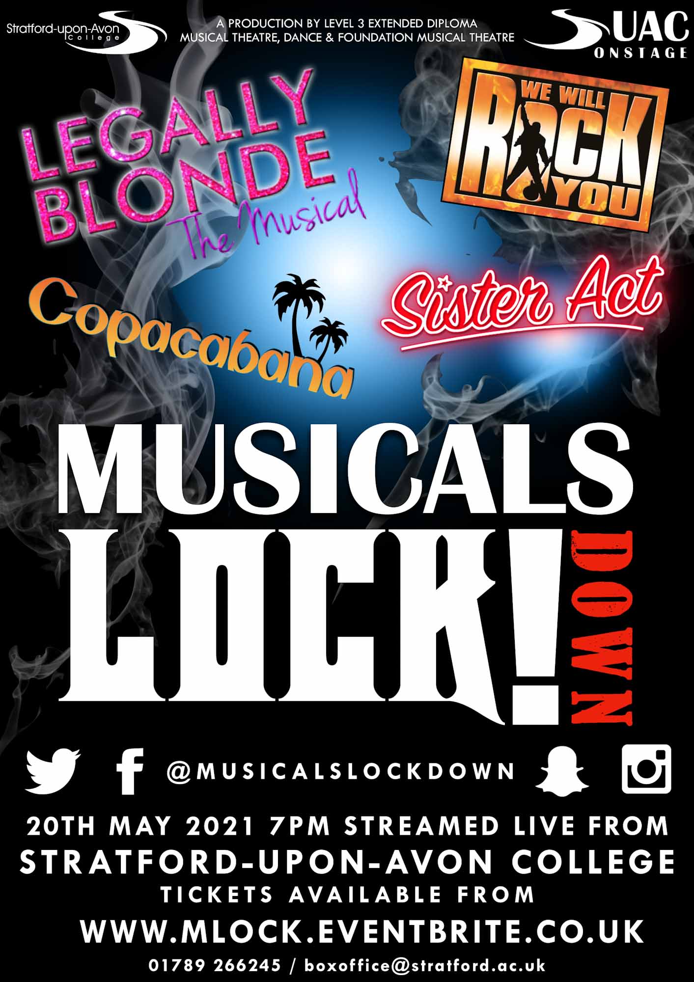 musical lockdown at stratford-upon-avon college