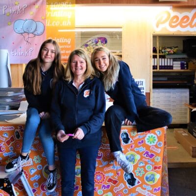Peeli team at Stratford-upon-Avon College