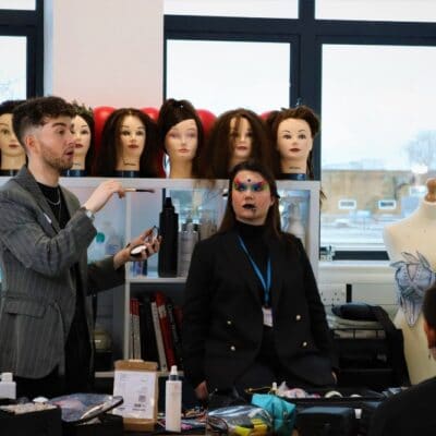 Craig doing his demonstration