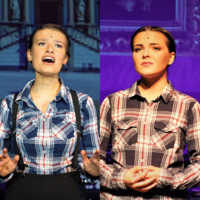 Billie Bendix character played by music theatre students