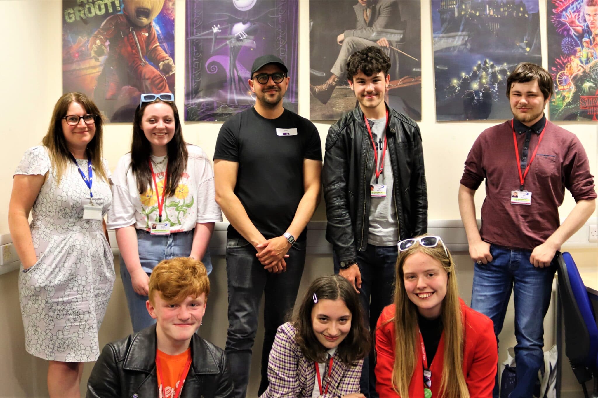 sami and students together