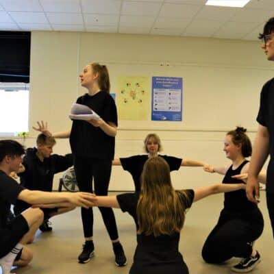 rehearsal of RSC playmaking