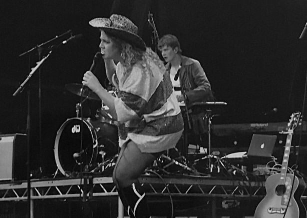 CMAT during a show