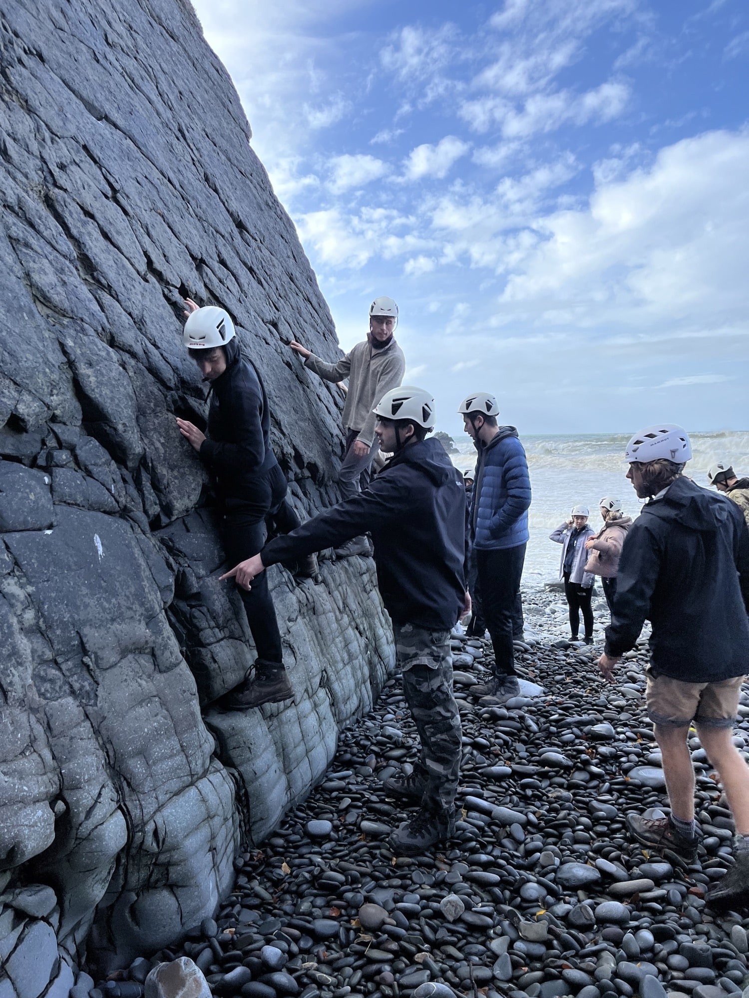 rock climb