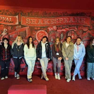 Fashion students at RSC