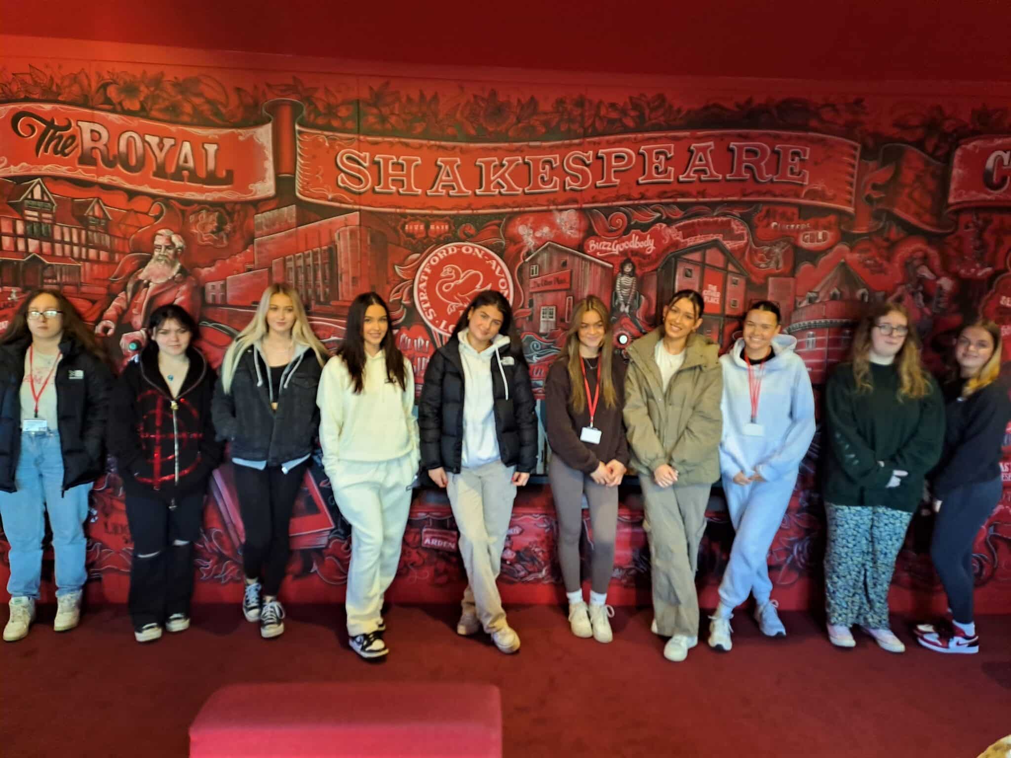 Fashion students at RSC