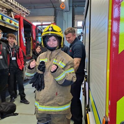 meg powers in uniform