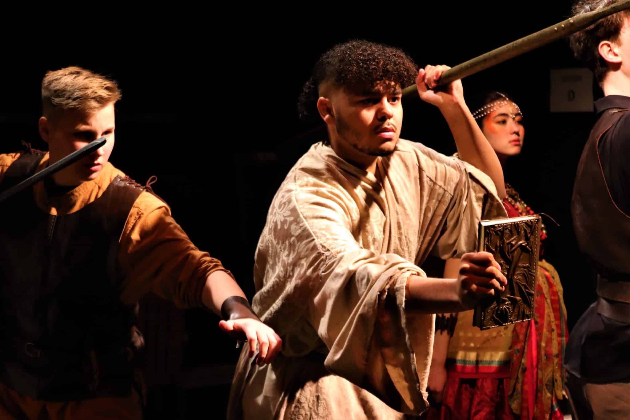 Students in show