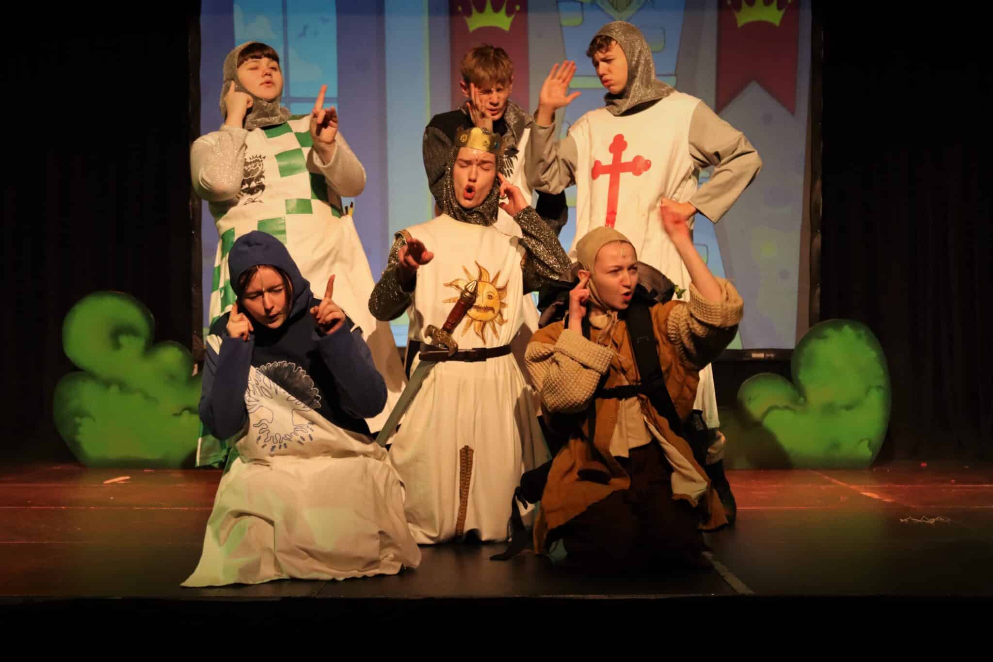 Spamalot cast