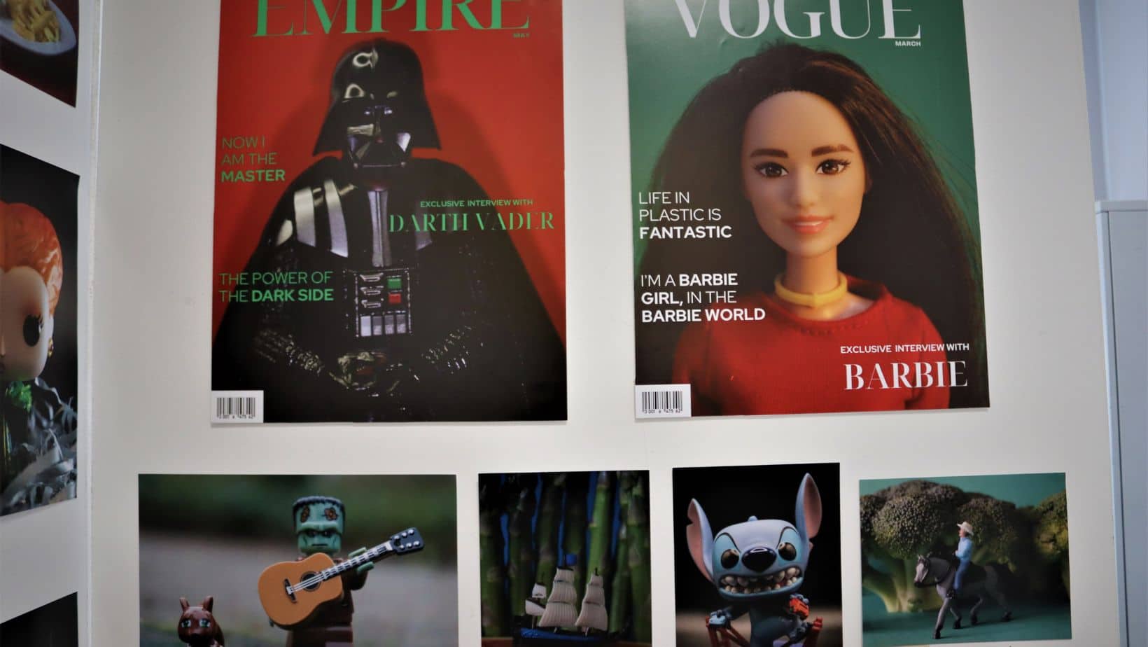 Visual Arts exhibition - magazines