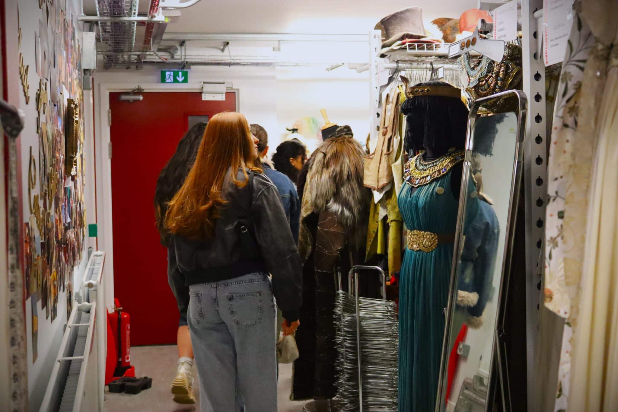Fashion students visit the RSC - students