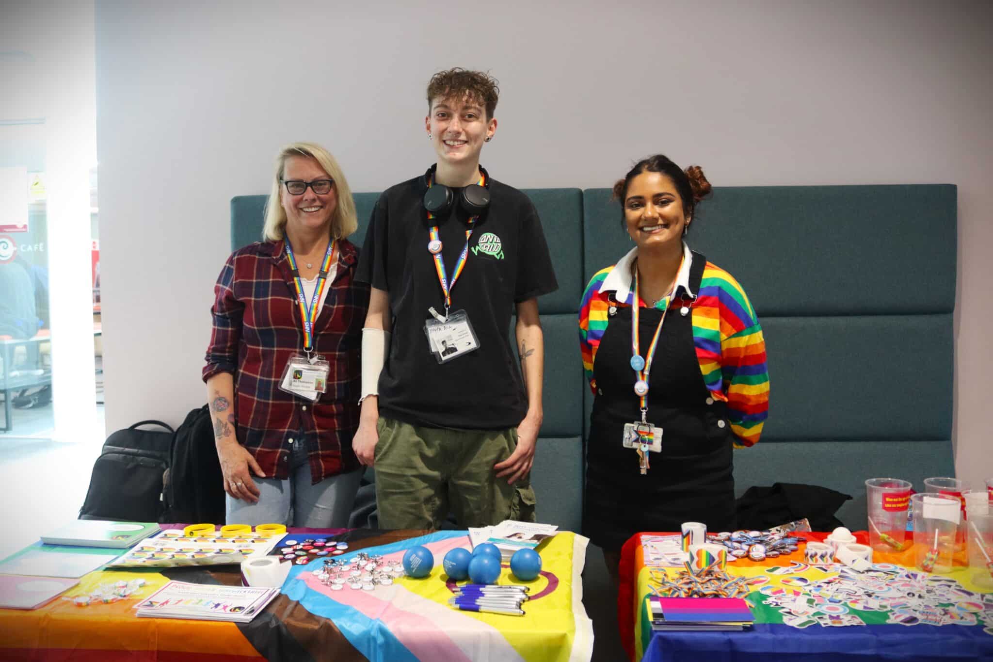Student enrichment officer sam with warwickshire pride