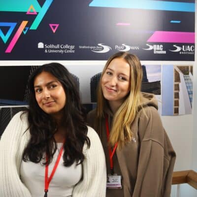students ellie and ruby