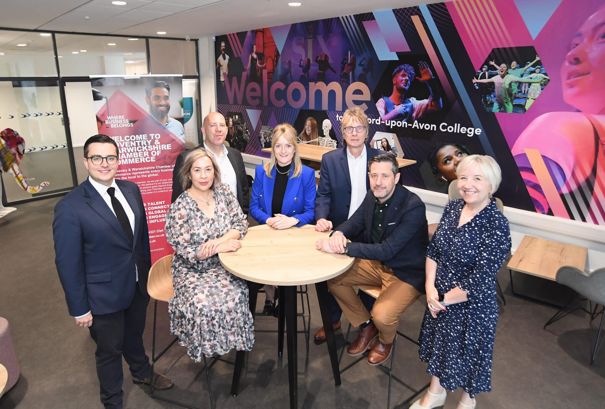 panellists and speakers from the chamber breakfast
