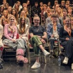 Hollywood star Simon Pegg returns to College to inspire next generation