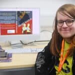 Graphic Design student combines passions for new career goal