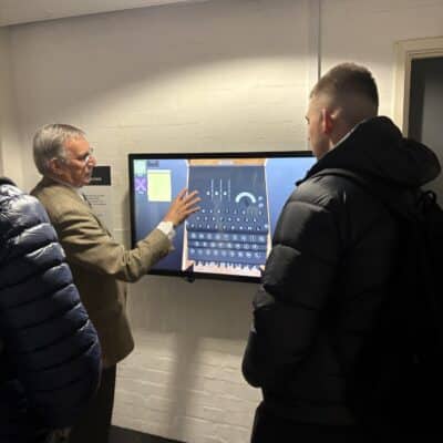 UPS students visit famous code breaking facility