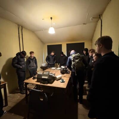 UPS students visit famous code breaking facility