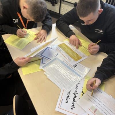 UPS students visit famous code breaking facility