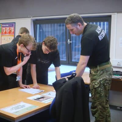 Army visit showcases career options to students