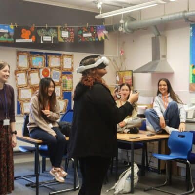 T-Level Early Years students explore benefits of VR