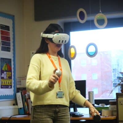 T-Level Early Years students explore benefits of VR