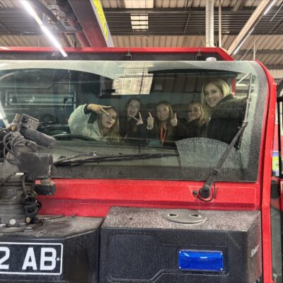 RAF Base trip inspires UPS students