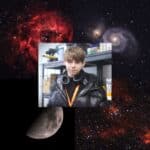 Art & Design student brings distant galaxies into focus