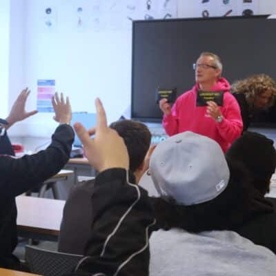Electrician students at Stratford College