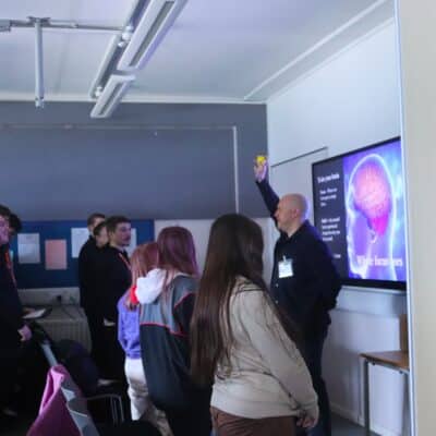 Stratford college students preparing for exams