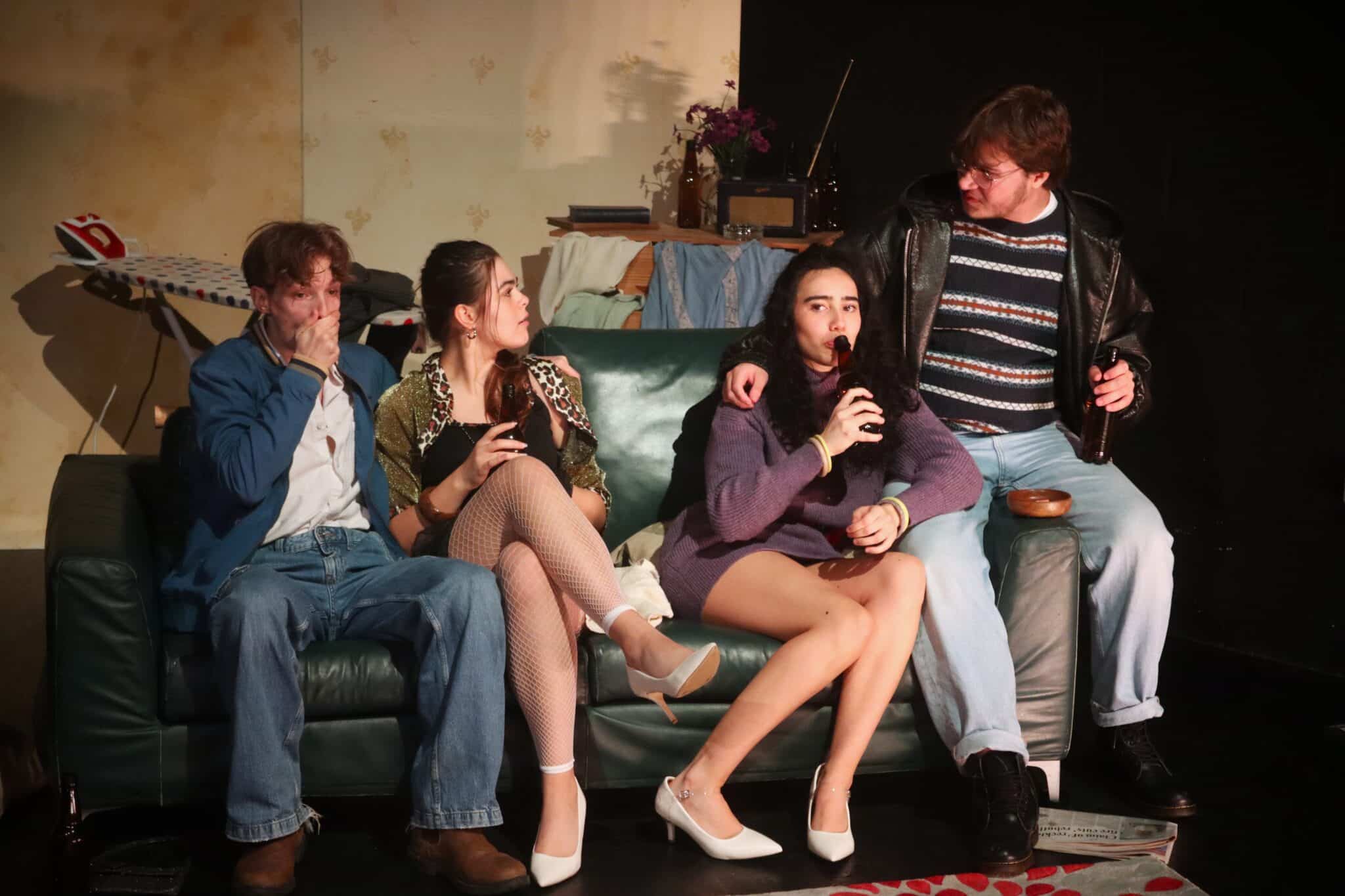 Acting students from Stratford college take us back to the 80s