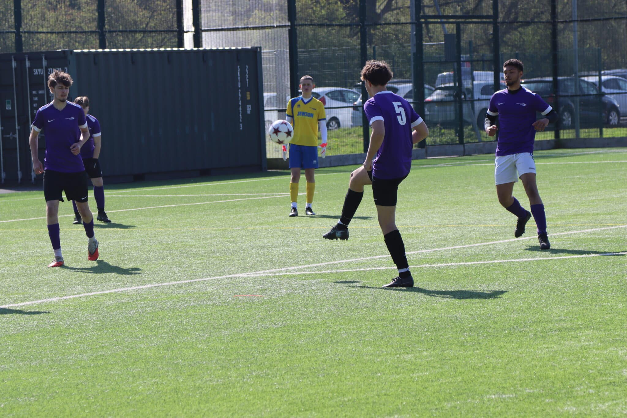 Solihull vs Stratford college in sports competition