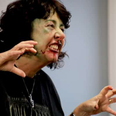Media and Make Up students collaborate on Zombie Movie