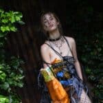 Fashion student turns food into fabric