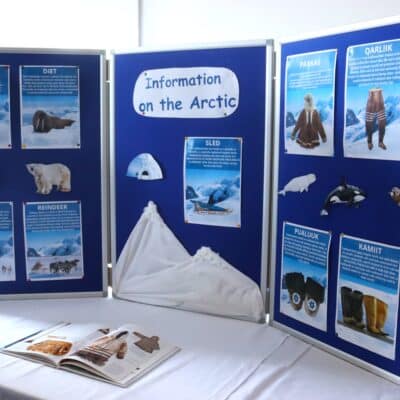 Foundation Learning students present ice-cold exhibition - information on the arctic