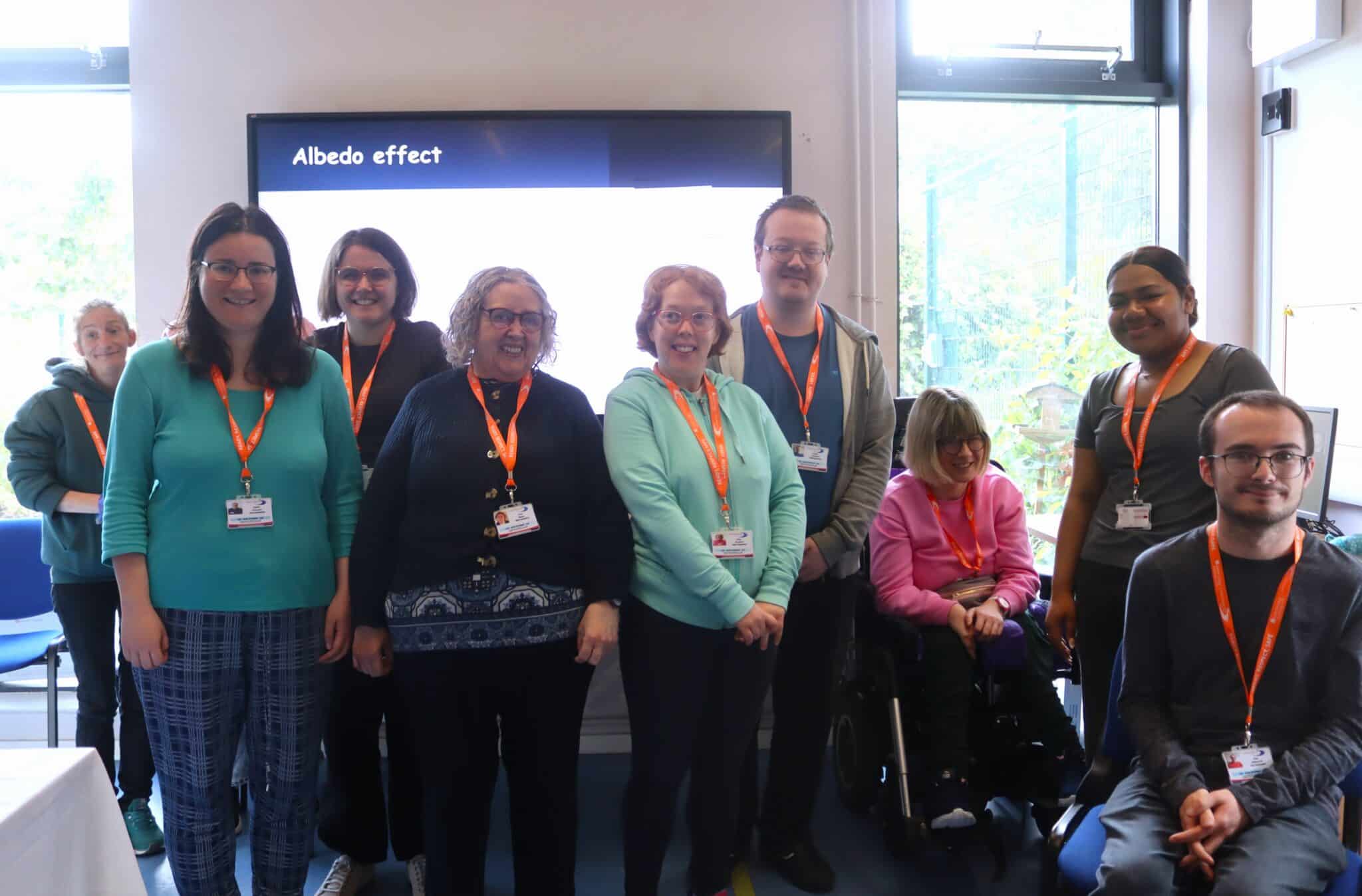 group of foundation learning students from Stratford college
