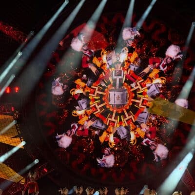 Dance student hits the stage on Take That tour