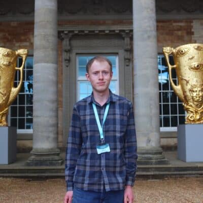 Stratford college students at Compton Verney