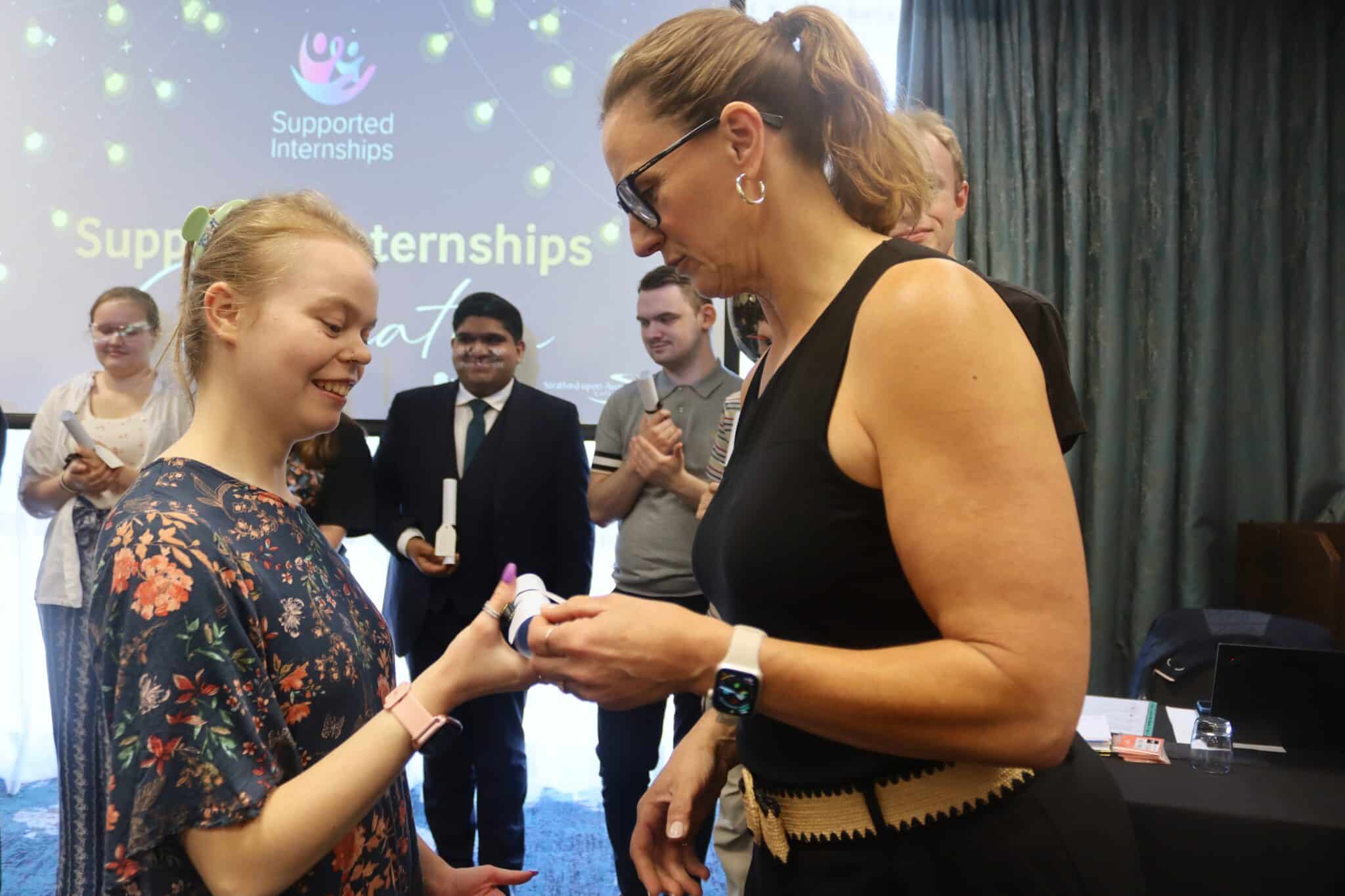 Supported Interns celebrate graduation