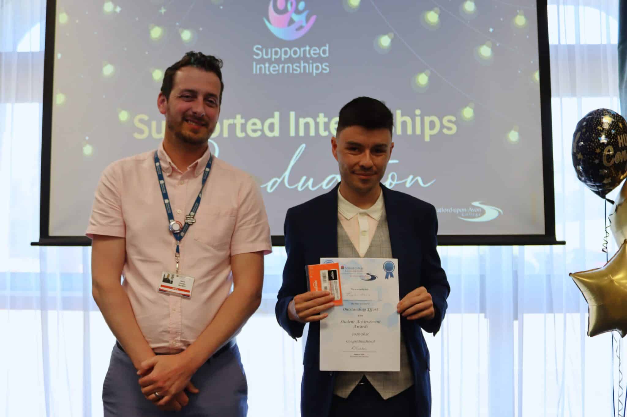 Supported Interns celebrate graduation