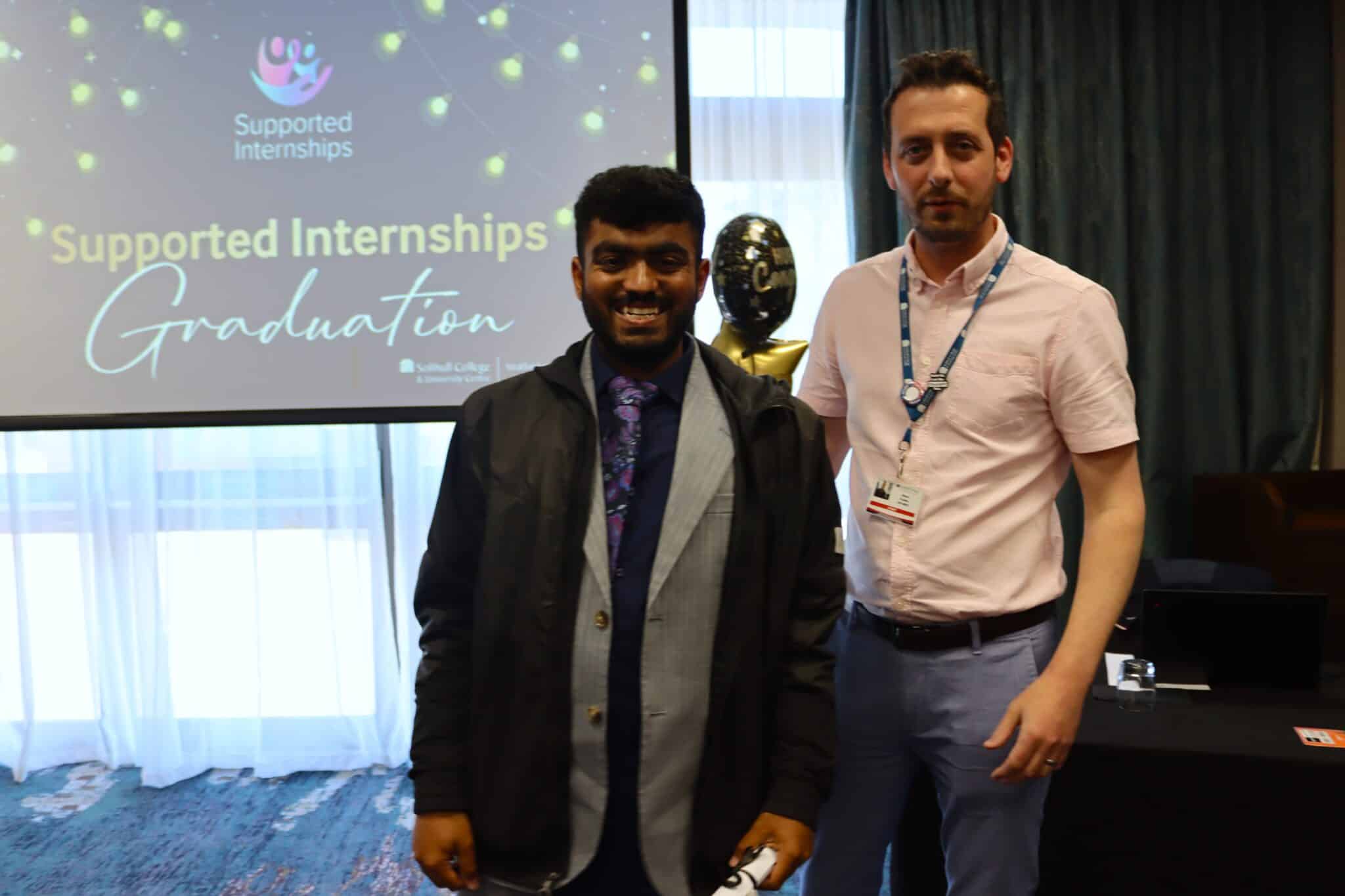 Supported Interns celebrate graduation